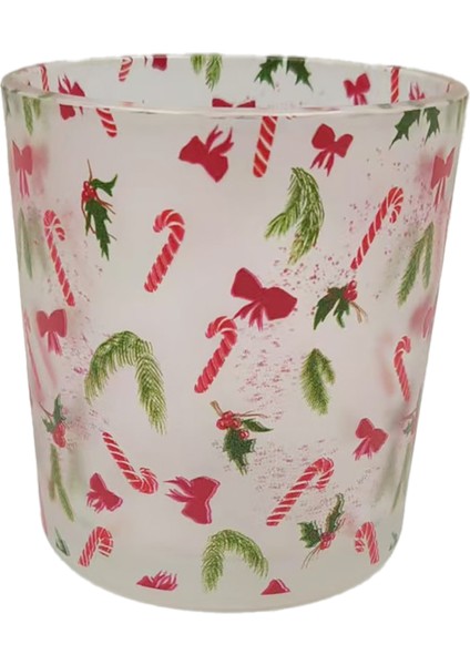 Cam Mumluk Yılbaşı 7 x 8 cm