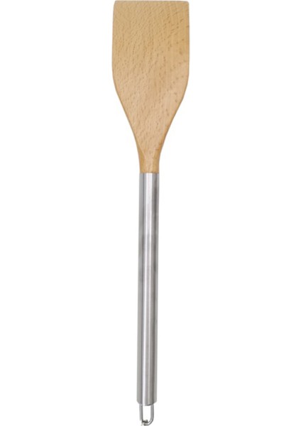 Ahşap Uçlu Metal Servis Gereçleri Spatula 2 Adet