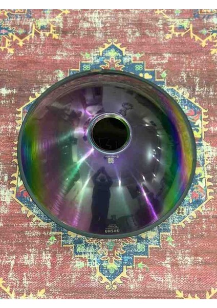 - Titanium Handpan -9 Tonlu -Re Minör ( -Bakım Yağı ,takmalı / Çıkarmalı Renkli Kuşak ve Çanta) ) fiyatları