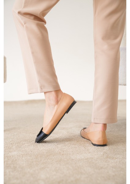 Nude-Siyah Kadın Babet & Balerin Babet fırsatları