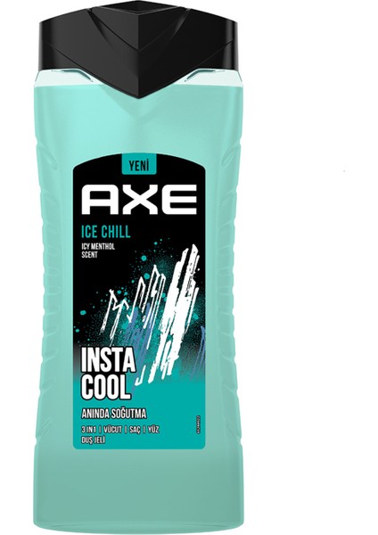 Insta Cool Ice Chill 3ın1 Duş Jeli 300 ml 4 Adet