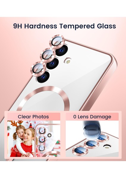 Samsung Galaxy A35 Uyumlu Magsafe Özellikli Kamera Korumalı Şeffaf Kılıf indirimleri