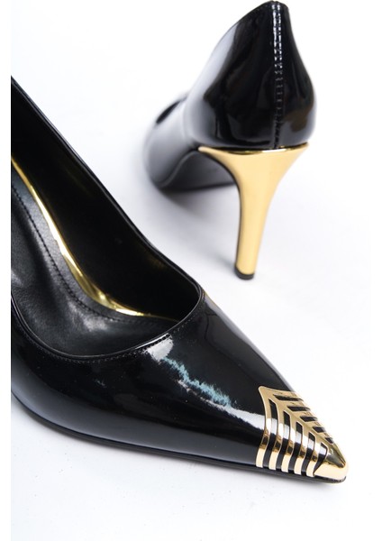 Kadın Sivri Yüksek Topuklu Rugan Stiletto Abiye Ayakkabı fiyatları