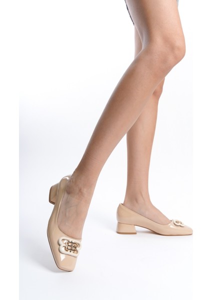 Rugan Blok Topuklu Klasik Ayakkabı indirimleri