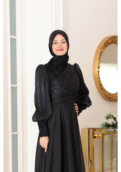 Yağmur Abiye Siyah SN106 modelleri