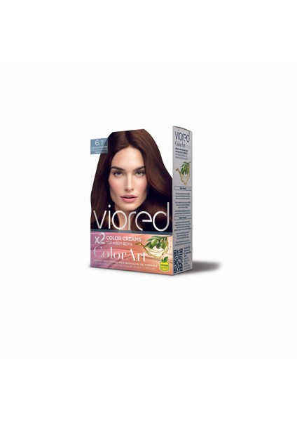 Viored Colorart Set Boya Çikolata Kahve 6.7