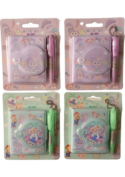 Kalemli Mini Defter 3'lü Set - Tavşan Figürlü indirimleri