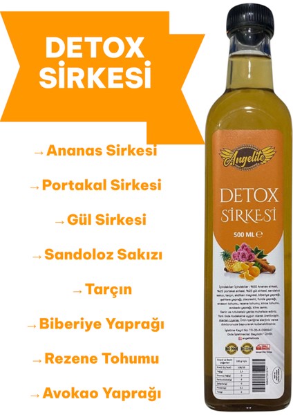 %100 Doğal Detoks Sirkesi 500 ml – Katkısız & Geleneksel Fermente – Yağ Yakımına Destek modelleri