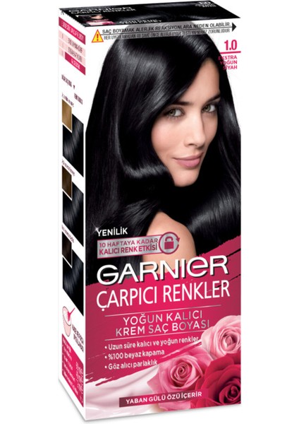 Çarpıcı Renkler 1.0 Ekstra Yoğun Siyah 2 Adet