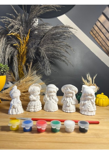 Anime Karakterleri (3d) Şeker Kızlar Taş Boyama Çocuk Gelişimi Çocuk Etkinlik Taş Boyama Seti Oyun indirimleri