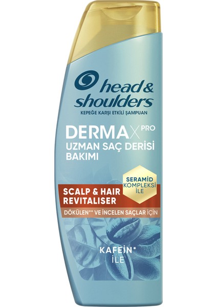Head & Shoulders Dermaxpro Scalp Revitaliser Şampuan 300 ml 3 Adet