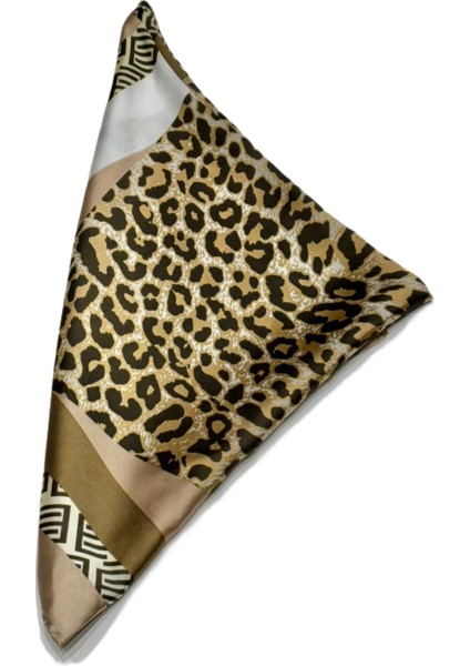 Desenli Saten Fular modelleri