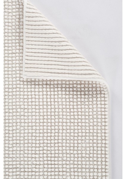 Apex Lava 1541 LV Beyaz - Modern Minimal Yıkanabilir İnce Dokuma Halı – Saçaksız ve Kolay Temizlenir