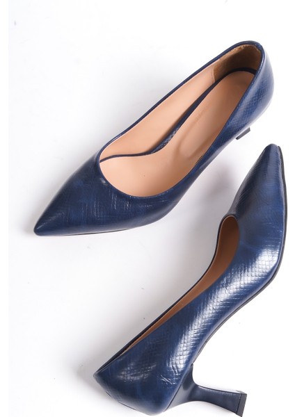 Desenli Topuklu Kadın Ayakkabı Stiletto modelleri