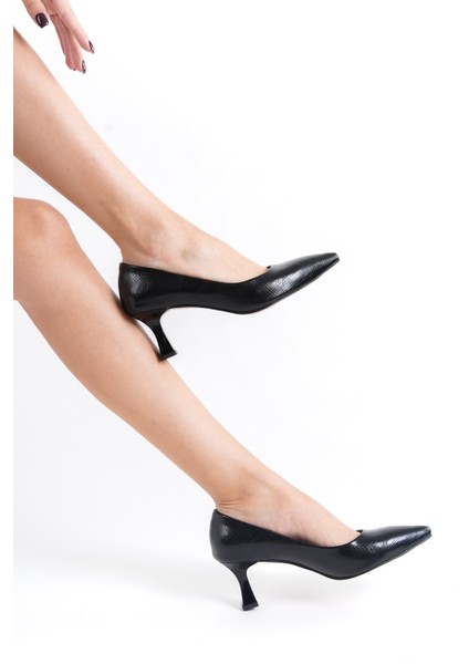 Desenli Topuklu Kadın Ayakkabı Stiletto indirimleri