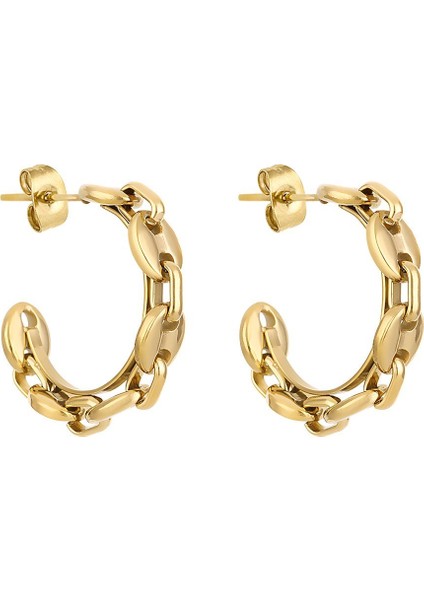 Orijinal Kadın Çelik Küpe DKJ.3.30006-2