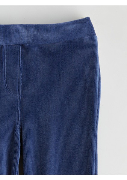 Yeni Sezon Beli Lastikli Basic Kız Çocuk Kadife Tayt fiyatları