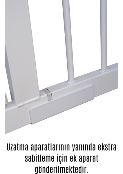 Çift Kilitli Çocuk Güvenlik Kapısı 105-114 cm Arası Kullanım fırsatları