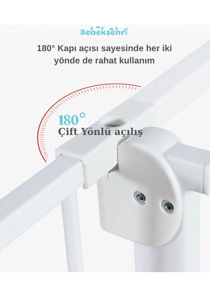 Çift Kilitli Çocuk Güvenlik Kapısı 105-114 cm Arası Kullanım indirimleri