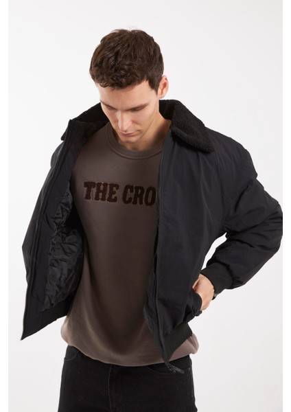 Chelsea Siyah Dolgulu Mont