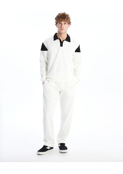 Yeni Sezon Standart Kalıp Erkek Kalın Jogger Eşofman Altı