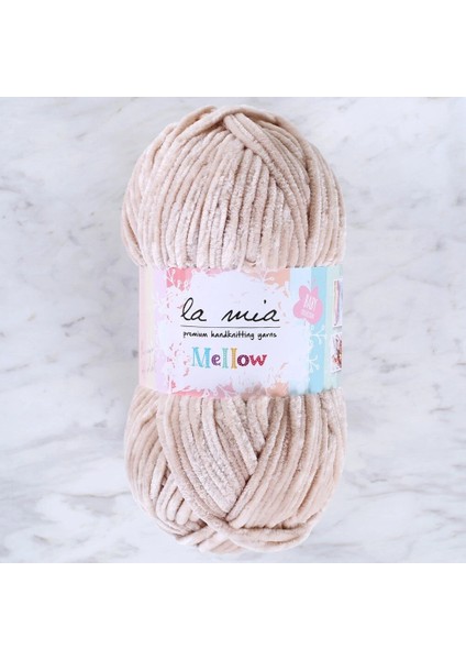 La Mia Mellow Bej El Örgü Ipi - 943 - 34179