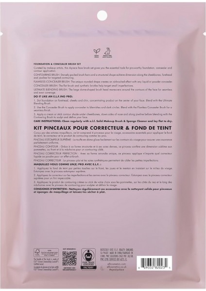 Complexion Perfection 4 Parçalı Fırça Seti Kusursuz Yüz Makyajı modelleri