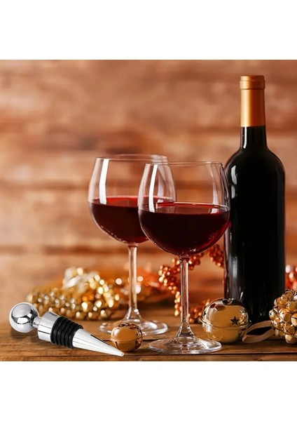 2 Adet Şarap ve Şampanya Tıpası Mutfak ve Yemek Dekoru