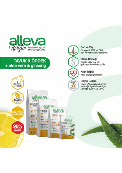 Holistik Tavuklu & Ördekli Tahılsız Büyük Irk Yavru Köpek Maması 2 Kg fiyatları