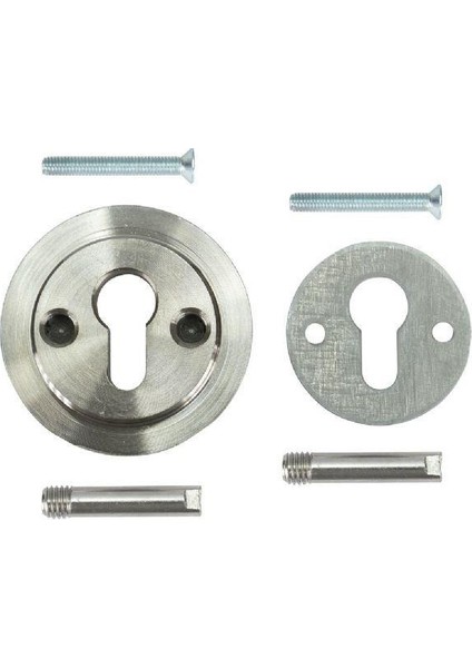 Ekstra Güvenli Ağzı Açık M10 Ayarlı Vidalı Saten Kaliteli Çelik Rozet Yeni Tip Kapılar Için indirimleri