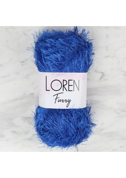 Loren Furry Saks Mavisi El Örgü Ipi - RF004 - 34043