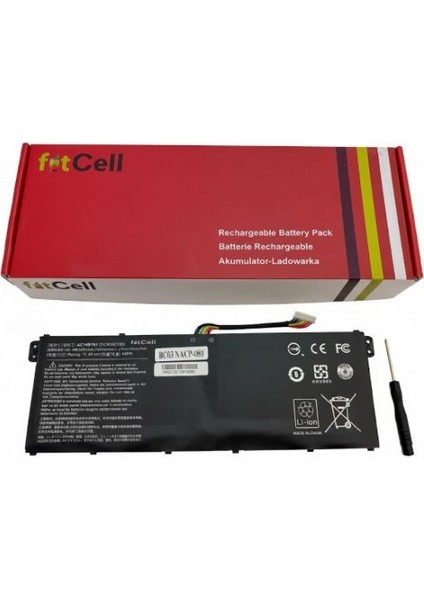 Acer Aspire ES1-521-67Q1 Aspire ES1-521 Notebook Batarya - Pil