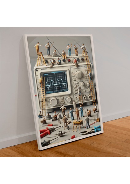 500 Parça Puzzle Mikro Dünya Mühendisler modelleri