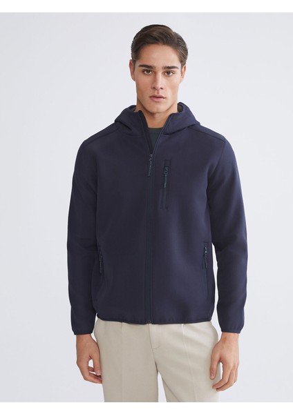 Yeni Sezon Standart Kalıp Kapüşonlu Erkek Mont