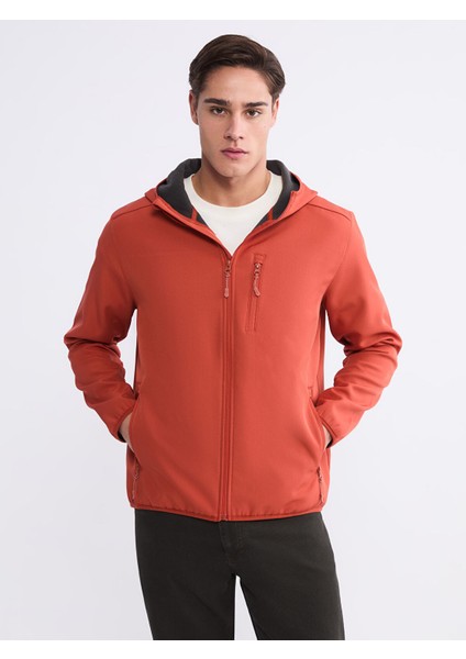 Yeni Sezon Standart Kalıp Kapüşonlu Erkek Mont