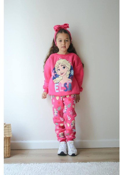 Kız Çoçuk Baskılı 2 Li Takım