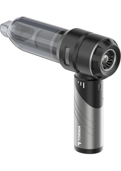 LT-101 Gri Katlanabilir Mini Çok Fonksiyonlu Şarjlı Araç ve Ev Kullanımı Için El Süpürgesi fırsatları