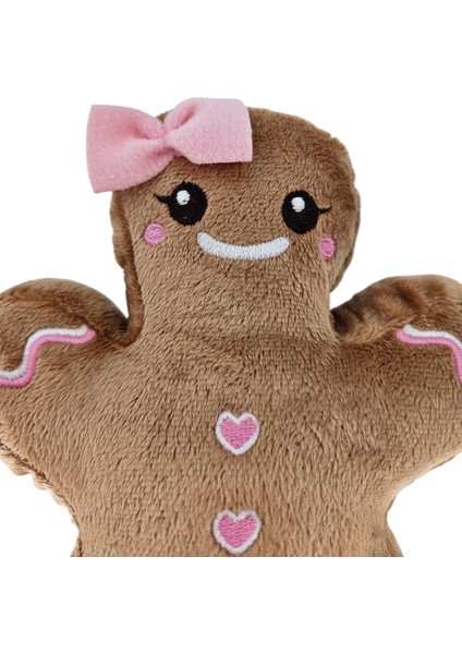 Kurabiye Kız Yılbaşı Dekorasyon 20 cm Peluş Oyuncak indirimleri