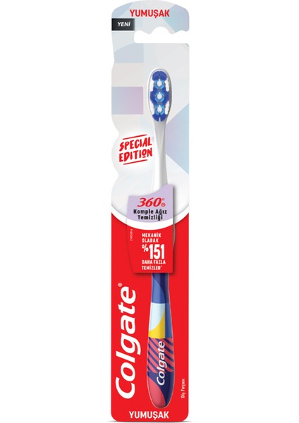 360 Special Edition Yumuşak Diş Fırçası 2 Adet