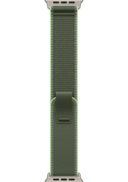 Watch 44MM Zore Krd-77 Hasır Kordon - Açık Yeşil