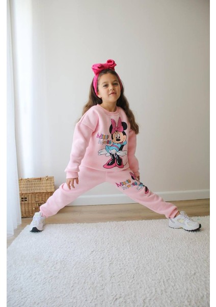 Kız Çoçuk Baskılı 2 Li Takım