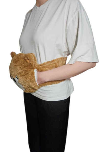 Bele Sarılan Cepli Peluş Ayı Sıcak Su Torbası 600 ml fiyatları