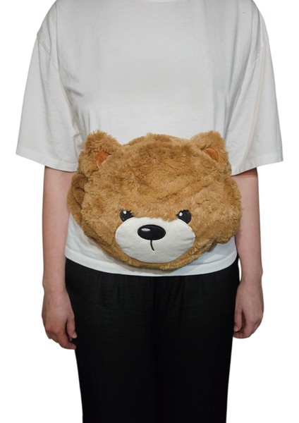 Bele Sarılan Cepli Peluş Ayı Sıcak Su Torbası 600 ml modelleri