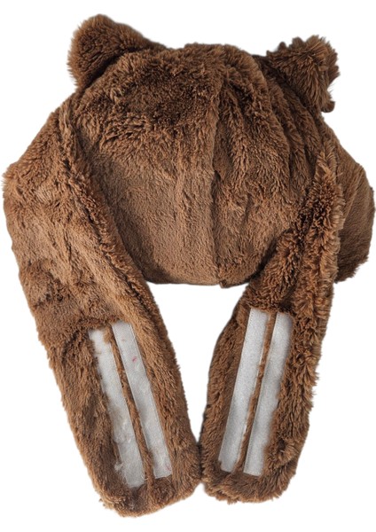 Bele Sarılan Cepli Peluş Ayı Sıcak Su Torbası 600 ml