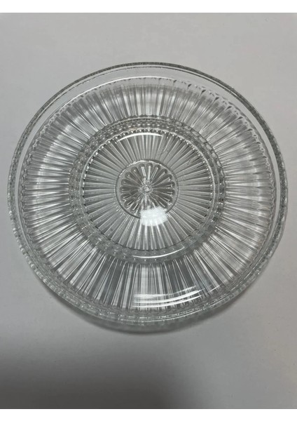 Müge 6'lı Cam Çay Tabağı Çay Tabak Altlığı -TG-2023 fırsatları