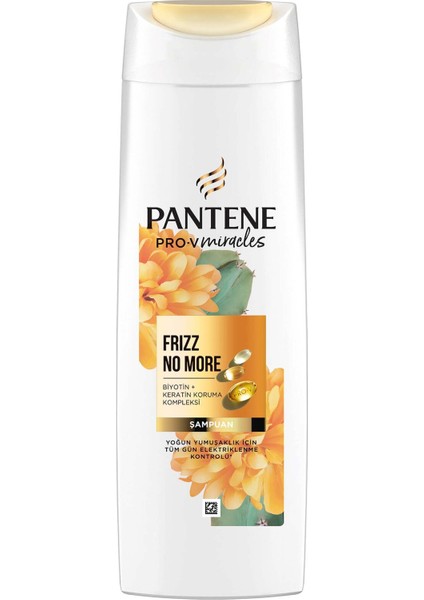 Pantene Miracles Frizz No More Şampuan 325 ml 3 Adet