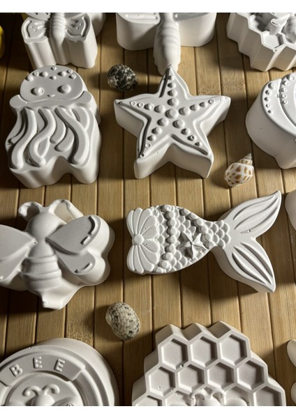 16 Adet Mega Xxl (3d) Taş Boyama Seti Hayvanlar Taş Boyama Anne ve Çocuk Etkinliği Boyama Seti fiyatları