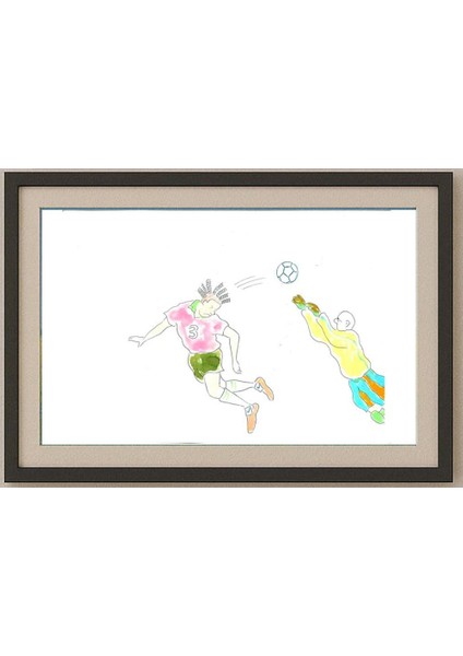 Zola Zli 35X25CM Orijinal Karikatür Tablo