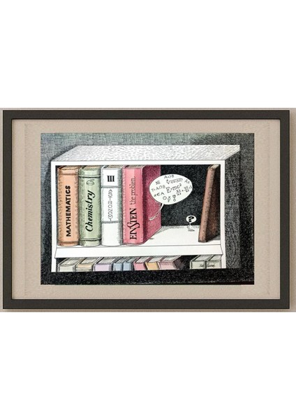 Robert Paternoster 29X21CM Orijinal Karikatür Tablo