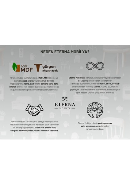 Asima Orta Sehpa | Beyaz- Çam | Tamamı Mdf | Ahşap Ayak | 92 cm fırsatları